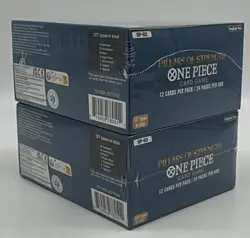 Lot (2) One Piece OP03 Pillars of Strength Booster Boxes Sealed - Image 4