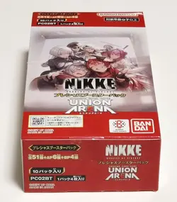 UNION ARENA PRECIOUS BOOSTER Goddess Of Victory NIKKE PC02BT BOX (Brand New) - Image 5