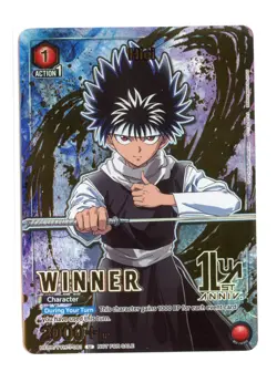 Hiei (081) (Winner) U Foil Union Arena Promotion Cards UEPR/YYH-1-081 NM - Image 1