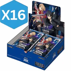Union Arena CCG: Sword Art Online Vol. 02 Booster Box (16 Packs) - English - Image 1