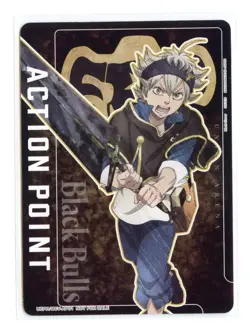 Action Point Card AP01 (Black Clover) Regular Union Arena Promo Card BCV-AP01 LP - Image 1