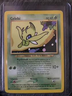Pokemon TCG Celebi Neo Revelation Card 16/64 - Image 1
