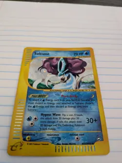 Suicune H25/H32 Aquapolis 2002 Rare Holo e-Series Pokemon Card TCG - Image 1