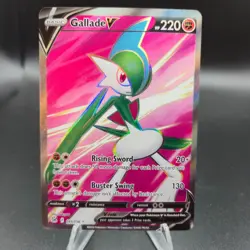 Gallade V (Full Art) 181/196 Pokemon Card - SWSH11: Lost Origin - NM - Image 1