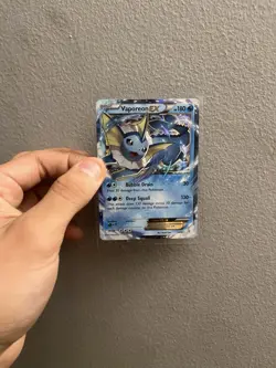 Pokemon TCG Vaporeon EX Holo Ultra Rare Card Generations 24/83 - Image 1
