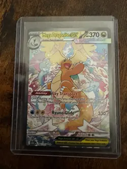Pokemon Mega Dragonite EX Full Art Holo Card 290/217 Ascended Hero’s HP 370 EX - Image 1