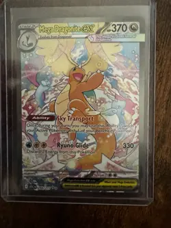 Pokemon Mega Dragonite EX Full Art Holo Card 290/217 Ascended Hero’s HP 370 EX - Image 2