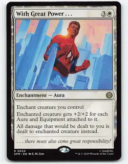 With Great Power . . . #24, Wizards of the Coast card - Image 1