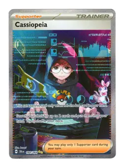 Cassiopeia 094/064 Holo Special Illustration Rare Shrouded Fable Pokemon Card NM - Image 1