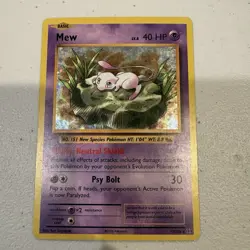 Pokemon Mew Evolutions Holo Rare 53/108 Basic Holo Card 40 HP English - Image 1