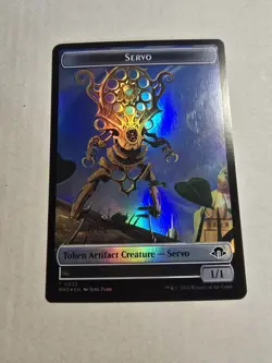 1x Servo & Snake (0020) | FOIL TOKEN | Modern Horizons 3 | MTG Magic Cards - Image 1
