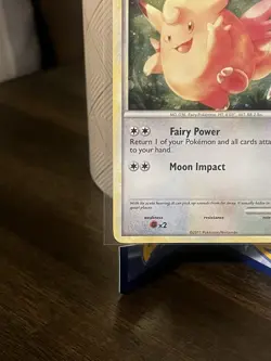 Pokemon Card - Clefable Call of Legends 1/95 Holo Rare - Image 5