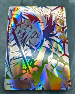 Naruto Doujin CCG Madara Uchiha Holo Foil Chinese Card - NM - Image 3