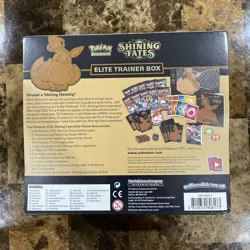 Shining Fates Elite Trainer Box ETB Pokemon Cards TCG NEW FACTORY SEALED. - Image 2