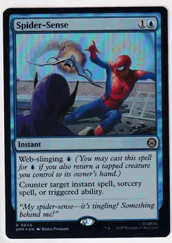Spider-Sense Bordered 0046 Marvel's Spider-Man Foil - Image 1