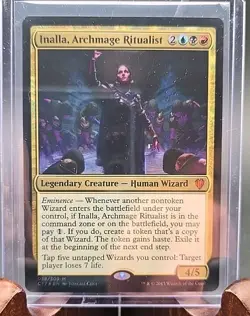 Inalla, Archmage Ritualist Commander 2017 MTG Foil Lightly Played - Image 3