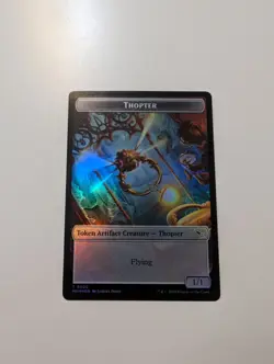 MTG - Thopter/Spider Token (Foil) - Murders at Karlov Manor NM/M - Image 1