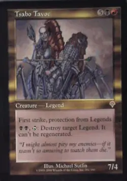 Tsabo Tavoc - Invasion: #281, Magic: The Gathering Nm C252 - Image 1