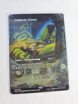 Undercity Sewers (Borderless) 0020 - PZA Teenage Mutant Ninja Turtles - MTG NM/M - Image 1