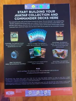 Avatar The Last Airbender Commander's Bundle MTG Sealed - Image 2