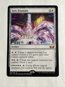 Halo Fountain Streets of New Capenna Regular MTG - Image 1