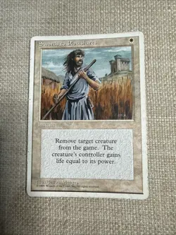 Swords to Plowshares Core Set 4th Edition MTG Magic Gathering X3 & 1 Revised - Image 2