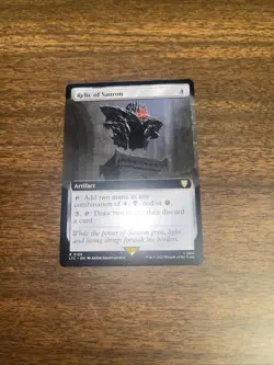 MTG Relic of Sauron Extended Art, Near Mint Condition - Image 1