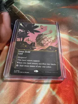 Lotus Field (0068) (Borderless) EOS - NM - In hand! - Image 3