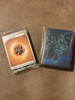 Pokemon Phantasmal Flames ETB Bulk w/ promo: Holos, Rares, Dice, Coin - Image 4