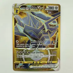 Origin Forme Dialga Vstar Gold Secret Rare 210/189 Astral Radiance Pokemon NM - Image 1