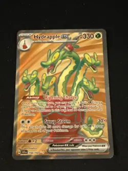 Hydrapple EX 156/142 S&V Stellar Crown Full Art Ultra Rare Pokemon TCG - Image 1