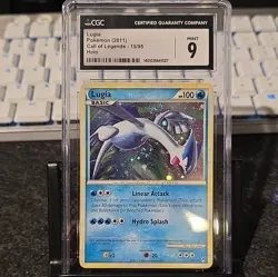 CGC 9 Lugia Holo Rare #15 Call Of Legends Pokemon English Double Swirl Mint - Image 1