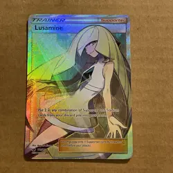 Pokemon Sun & Moon - Crimson Invas Lusamine (Full Art) 110/111 - Image 1