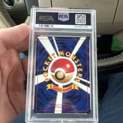 SWIRL PSA 8 Japanese Blastoise Holo – 1999 Pokemon CD Promo – No. 009 - Image 2