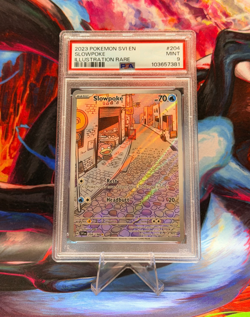 Pokemon Slowpoke 204/198 SV01: Scarlet & Violet Base Set Holo - PSA 9 MINT - Image 1