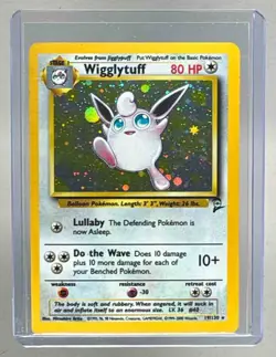 Wigglytuff 2000 Pokemon Set 2 #19 Holo - Image 1