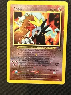 Pokemon TCG Entei Wizards Black Star Promos 34 Holo Promo Promo - Image 2