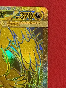 Pokemon TCG: MEGA DRAGONITE EX #295/217 * Gold Hyper Rare * English - Image 3