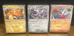 (3) Pokemon Scarlet & Violet Pawmot/Hawlucha/Revavroom Build Battle Decks Lot - Image 1