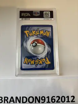 Pokemon Gym Heroes Misty's Seadra 9/132 Prerelease (PSA 9) - Image 2