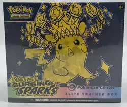 Pokemon Center Exclusive Surging Sparks Elite Trainer Box SEALED PC ETB - Image 1
