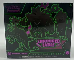 Pokemon Center Exclusive Shrouded Fable Elite Trainer Box SEALED PC ETB - Image 1
