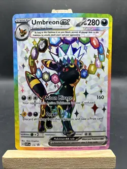 Umbreon EX Black Star Promo 176 Premium Figure Collection SVP Pokemon TCG 🔥 - Image 1