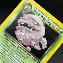 Pokemon TCG Dark Weezing Team Rocket 14/82 Holo Unlimited Holo Rare - Image 4