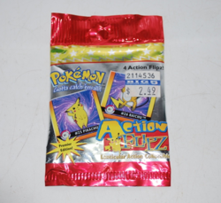 Pokemon Action Flipz Pack - Premier Edition 1999 Sealed Gotta catch ‘em all! - Image 1