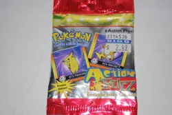Pokemon Action Flipz Pack - Premier Edition 1999 Sealed Gotta catch ‘em all! - Image 2