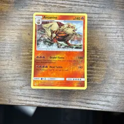 POKEMON ARCANINE 22/214 REVERSE HOLO RARE UNBROKEN BONDS NM NEAR MINT - Image 1