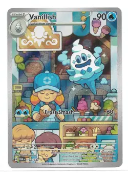 Vanillish 190/182 SV04: Paradox Rift Holo Pokemon TCG - NM - Image 1