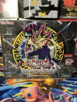 Yugioh 25th Anniversary Sealed Invasion Of Chaos Booster Box - Image 2