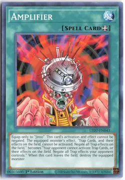 Yugioh - Amplifier LED7-EN043 1st Edition - Legendary Duelists: Rage of Ra - Image 1